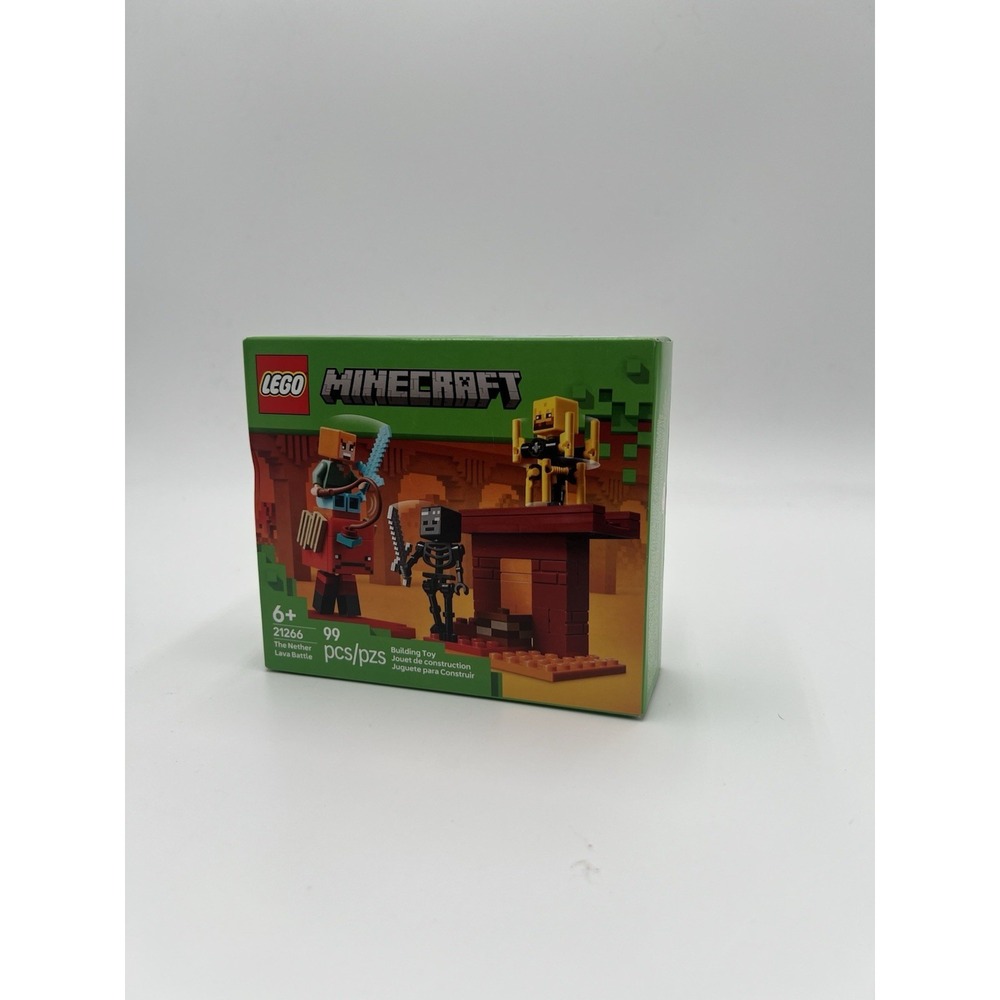 LEGO Minecraft: The Nether Lava Battle (21266)